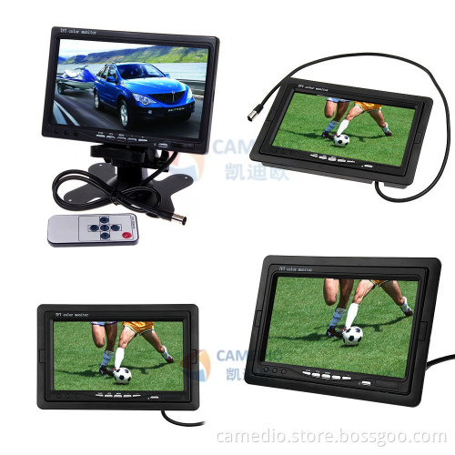 7inch Standalone Car Rear View LCD Monitor with Digital Screen&24V for Big Vehicles Optional